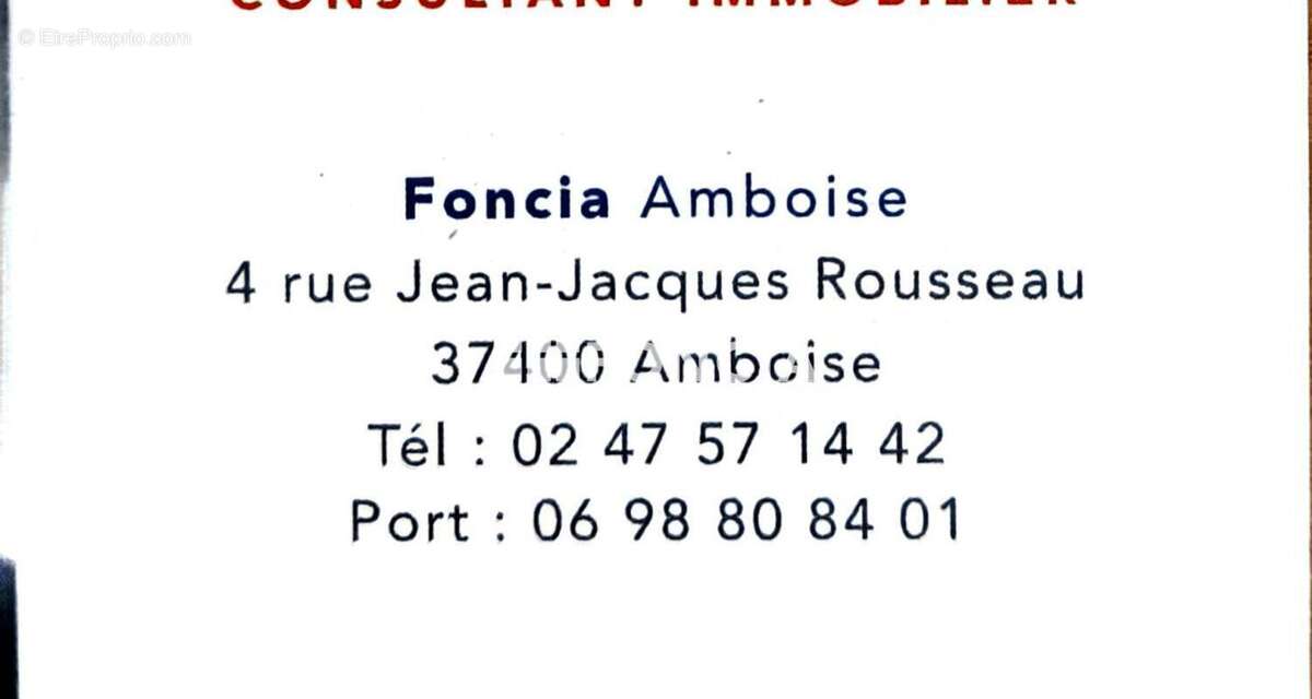 Appartement à AMBOISE