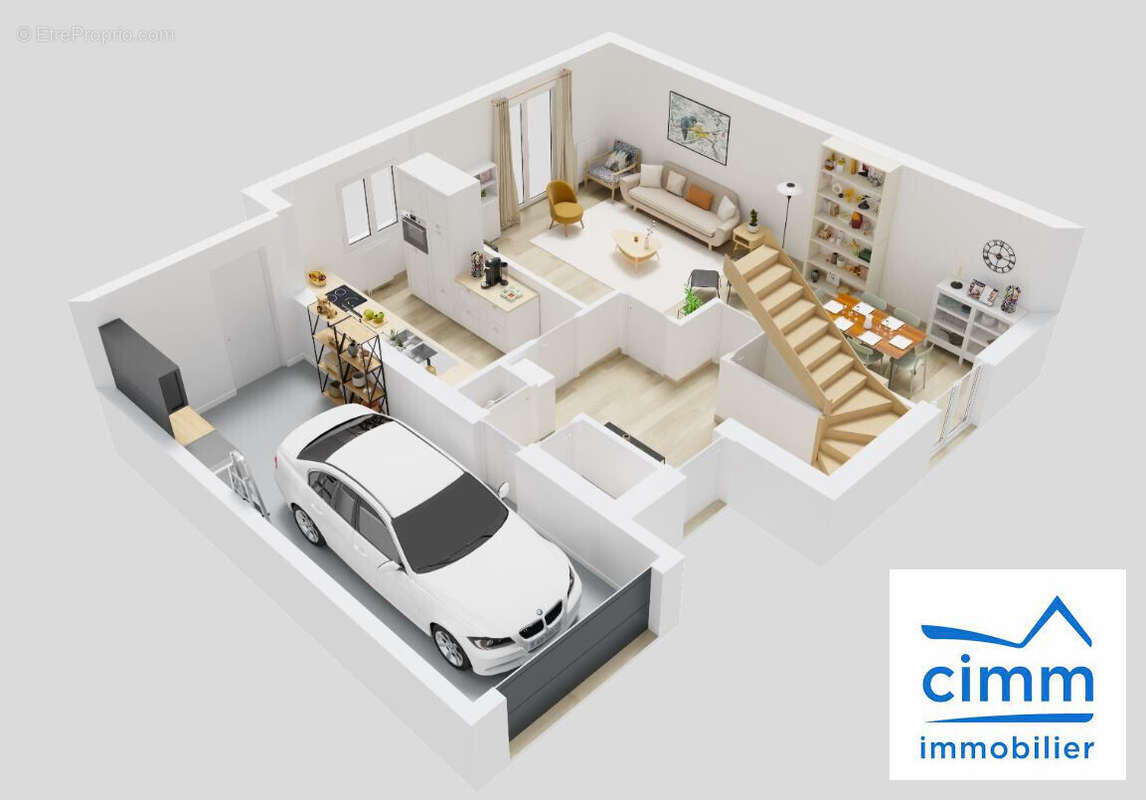 Maison à NOYAL-CHATILLON-SUR-SEICHE