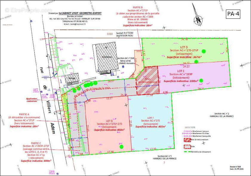 Terrain à FREPILLON