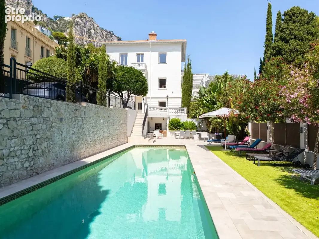 Sublime Villa Belle Époque rénovée avec piscine et vue mer — Beaulieu-sur-Mer - photo 6