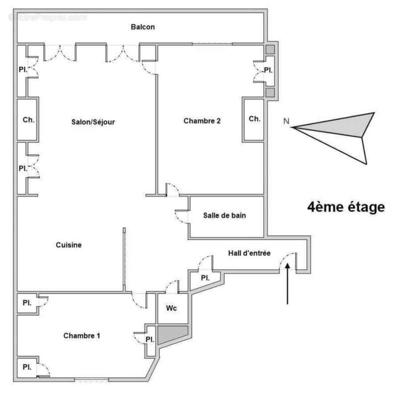 Appartement à LYON-6E