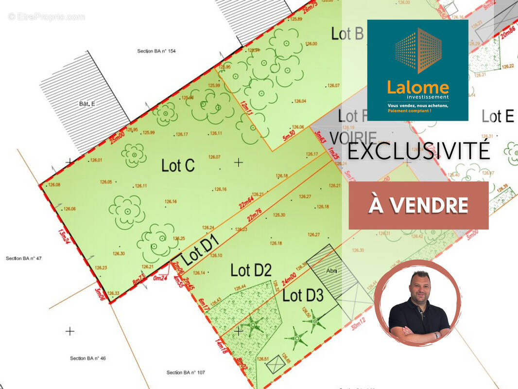 Terrain à VERNOUILLET