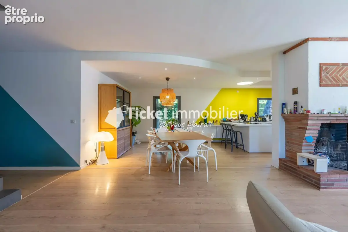 Maison t7 235m2 avec piscine, garage, terrain arbore de 1480m2, pompe a chaleur neuve, dpe a, proche toulouse etc ... - photo 13