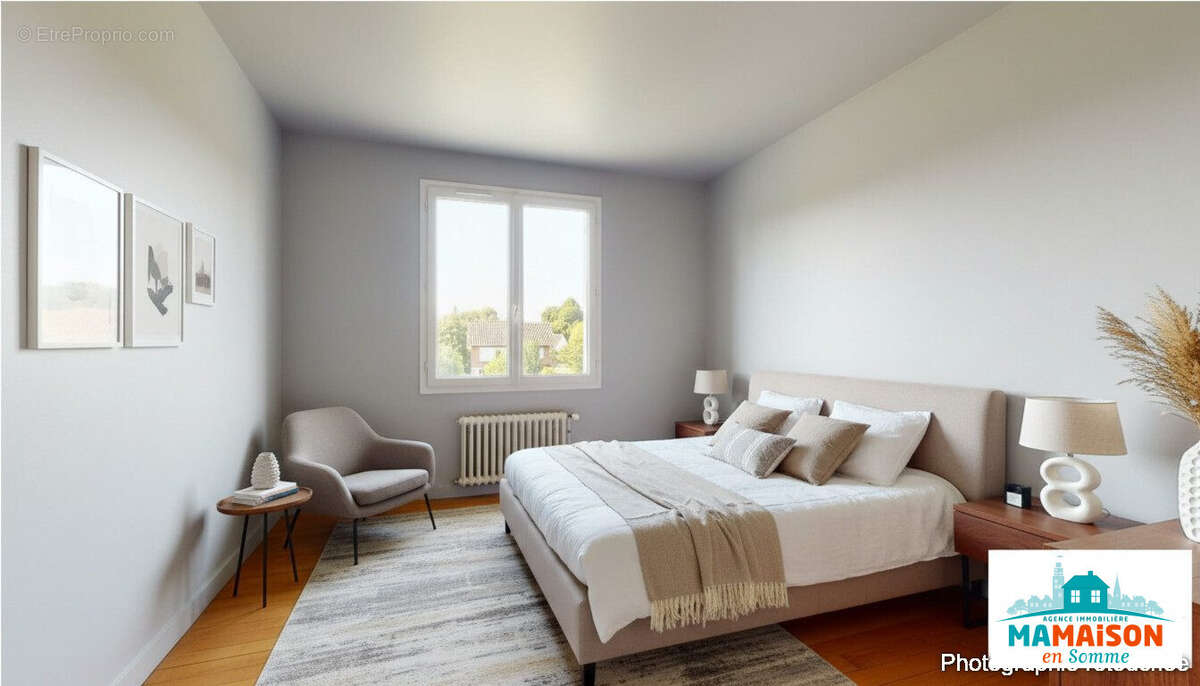 Photographie retouchée - Maison à RIBEMONT-SUR-ANCRE