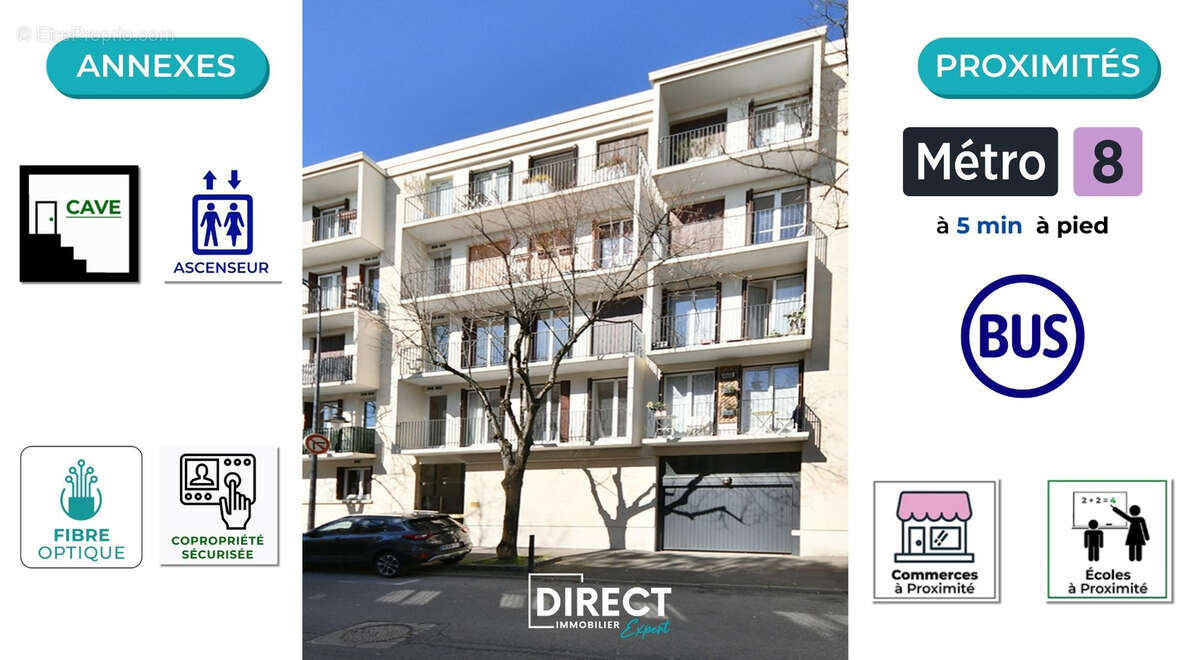 Appartement à MAISONS-ALFORT