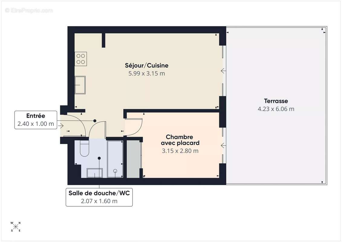 Appartement à NICE