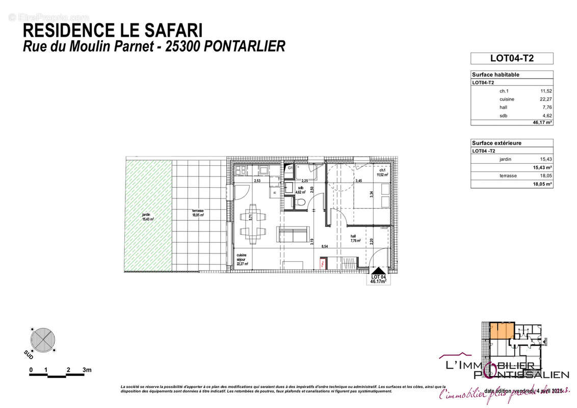 Appartement à PONTARLIER
