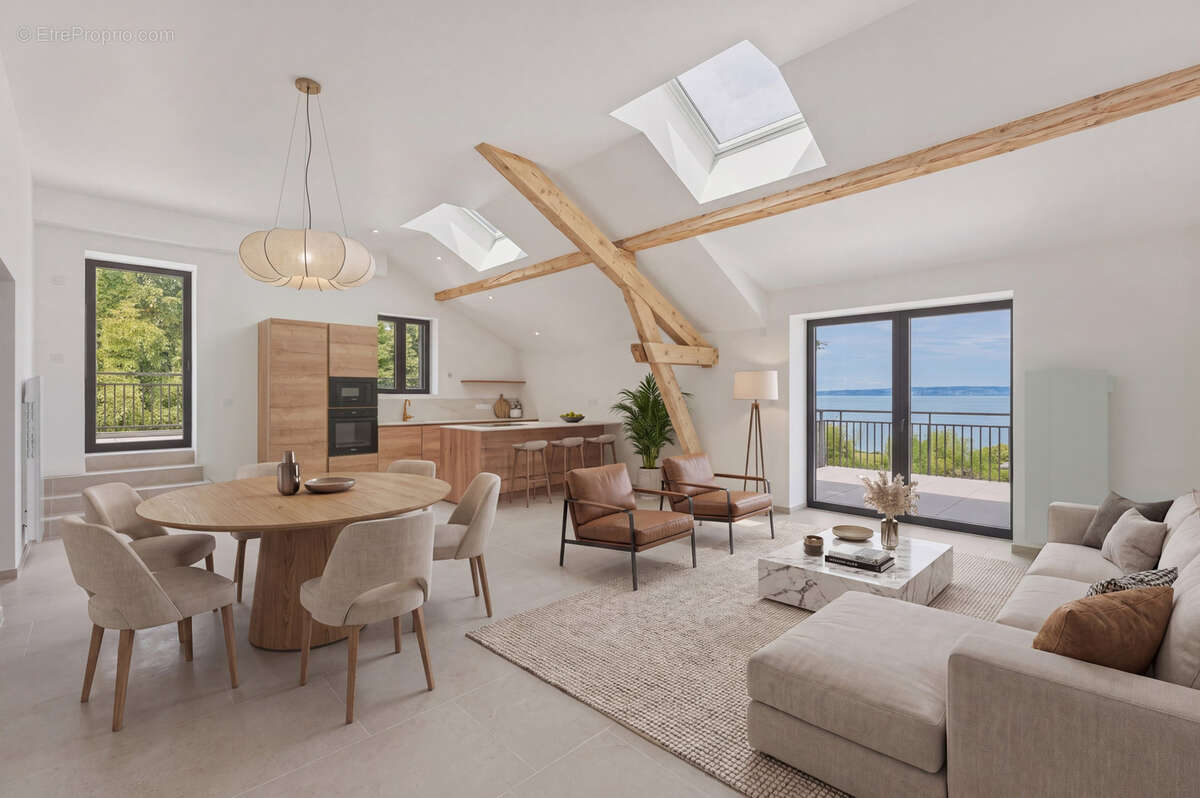 Exclusivité - Attique - Appartement 5 pièces de haut standing au bord du lac Léman - photo 3
