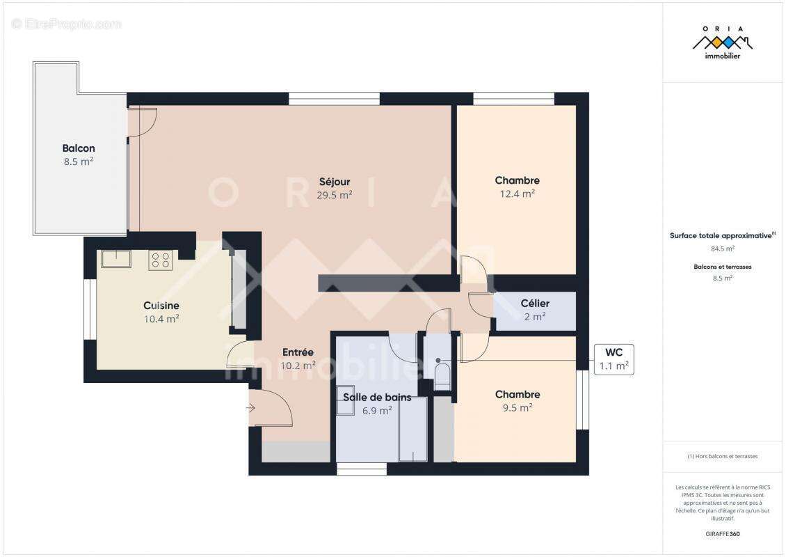 Appartement à PAGNY-SUR-MOSELLE
