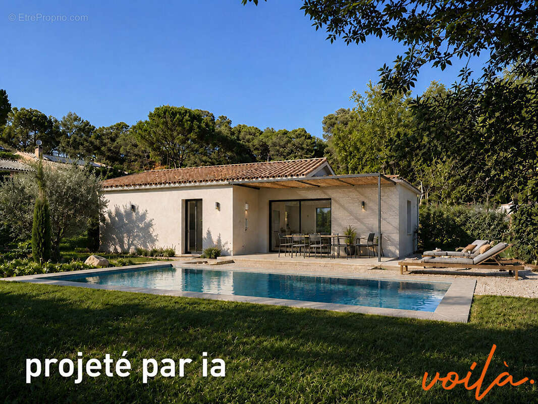 REF : PECHE 5- Carcassonne errain à bâtir 1390m2- proche du lac de la CAVAYERE - photo 5