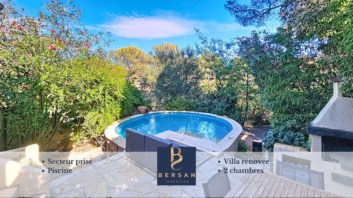 ** vendu par votre agence bersan immobilier**  villa avec piscine quartier tour de mare fréjus, rénovée avec goût - photo 3