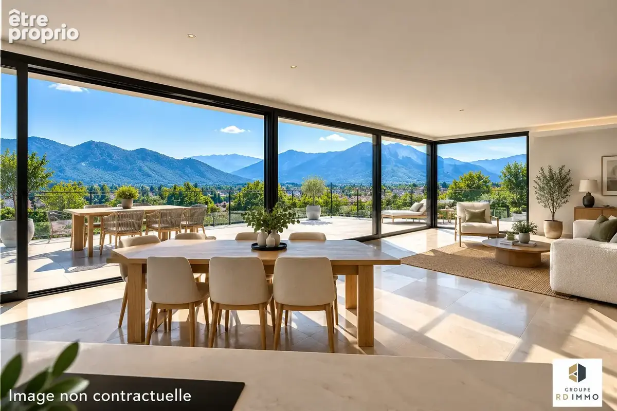 Chambéry centre - T3 de 104m2 - Terrasse 45m2 - Ascenseur - Garage - photo 1