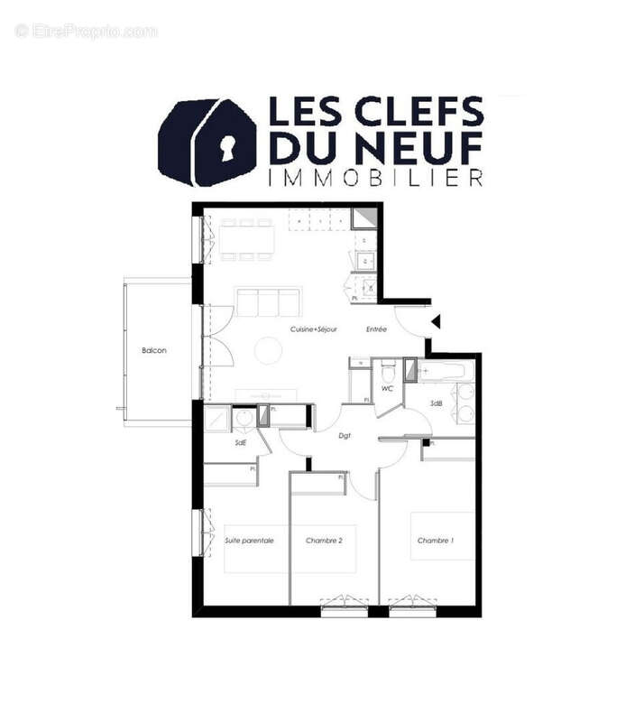 Appartement à TOURNEFEUILLE