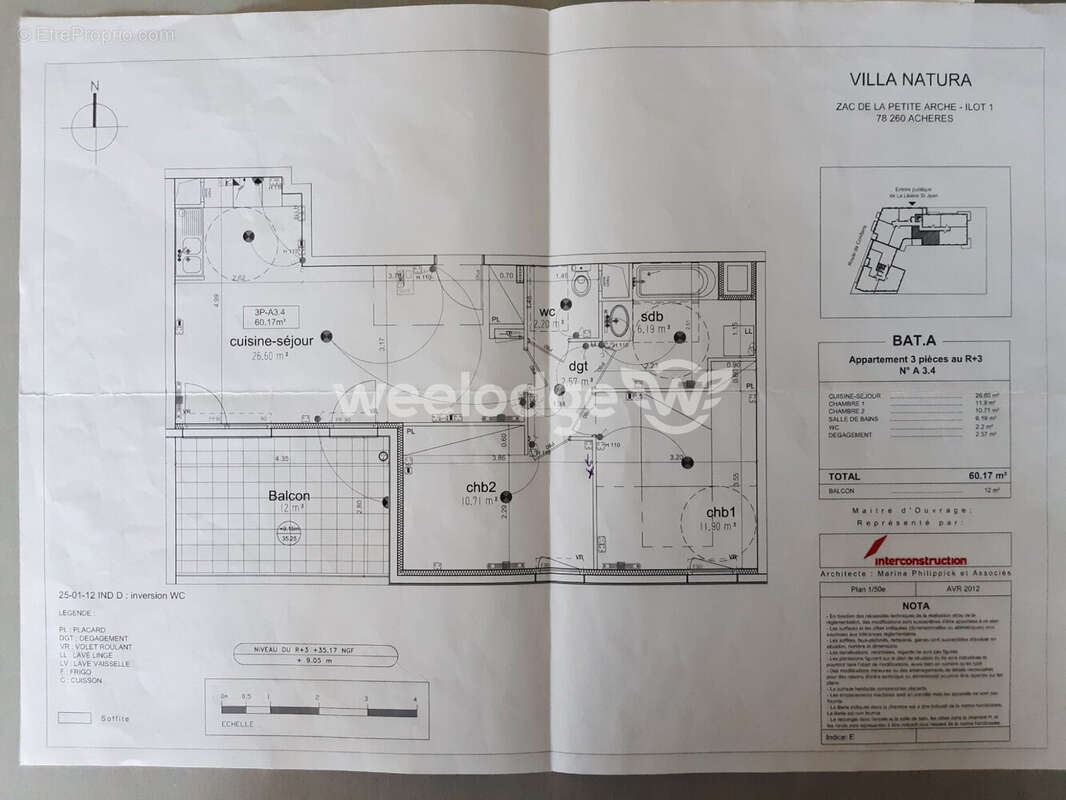 Appartement à ACHERES
