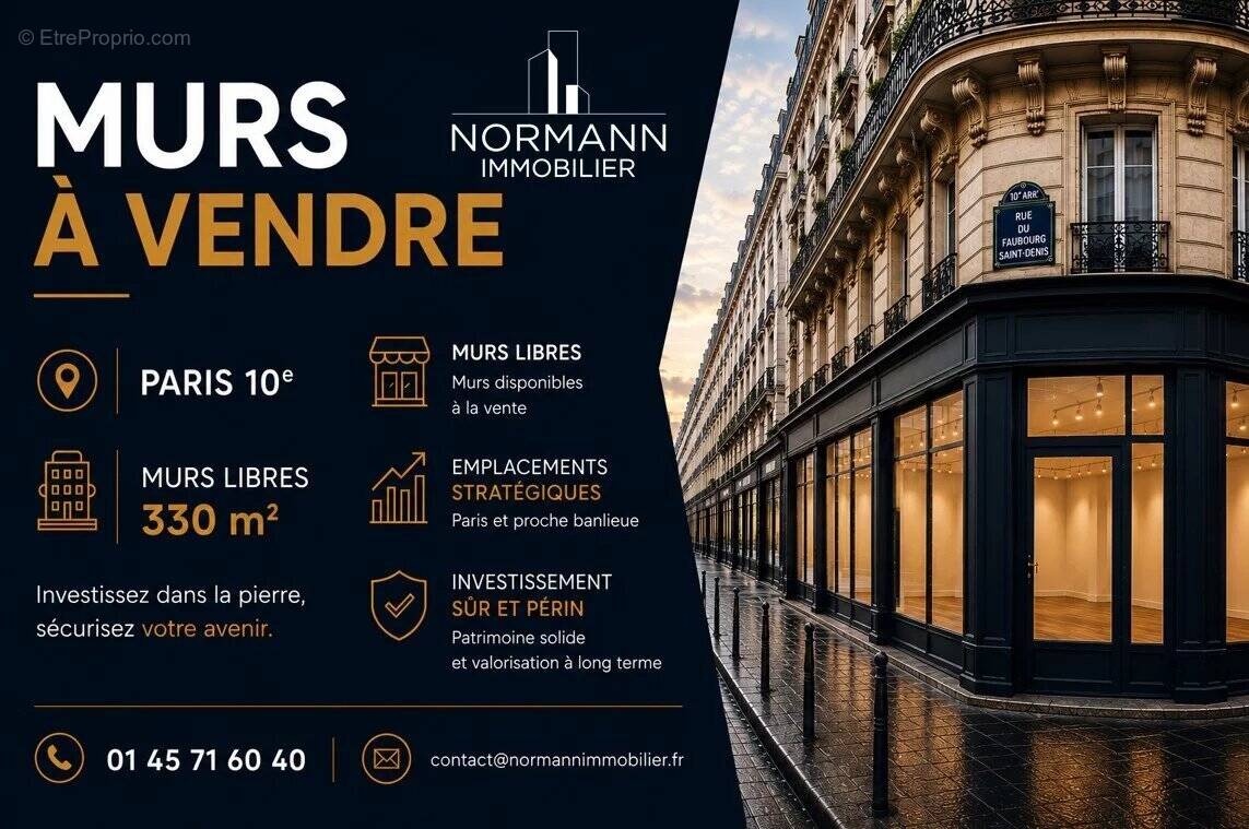 Commerce à PARIS-10E