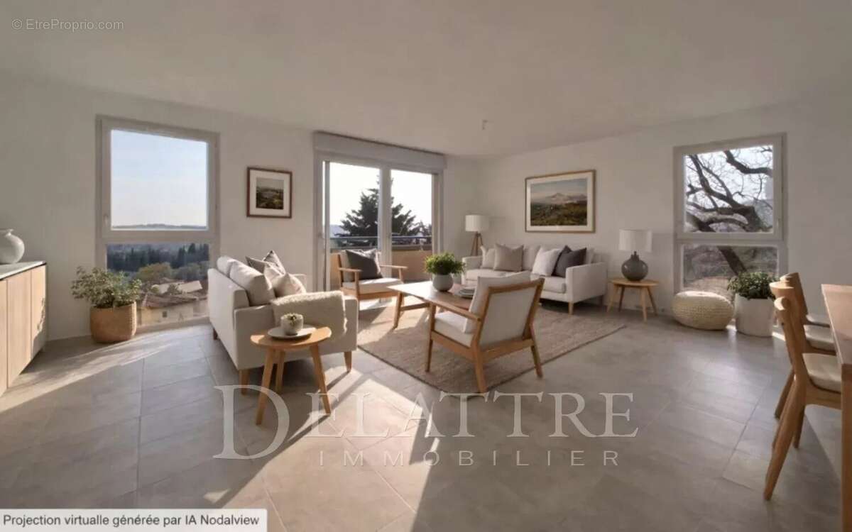 OPIO – Dernier étage – 3 pièces  avec terrasse et vue dégagée - photo 6