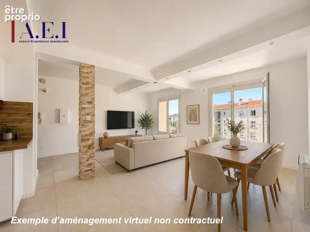 La Seyne sur mer - Appartement T3 entièrement rénové en dernier étage - photo 3