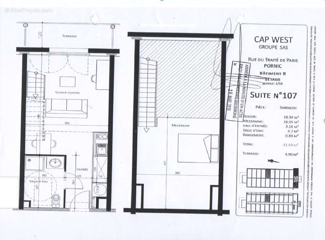 Appartement à PORNIC