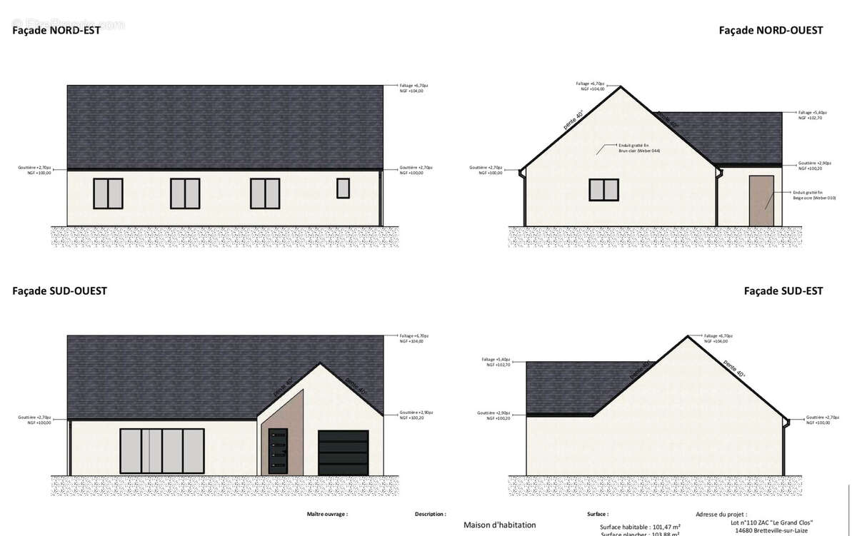 Maison à BRETTEVILLE-SUR-LAIZE