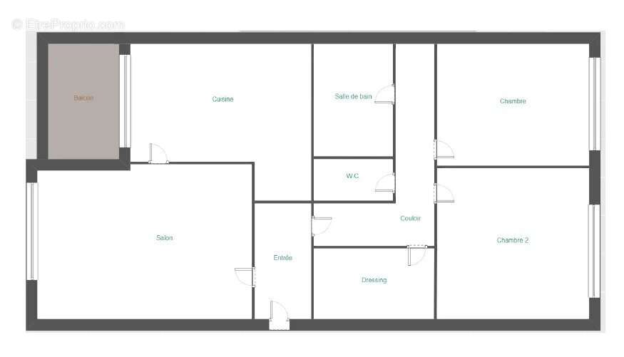 Appartement à VILLENEUVE-LOUBET