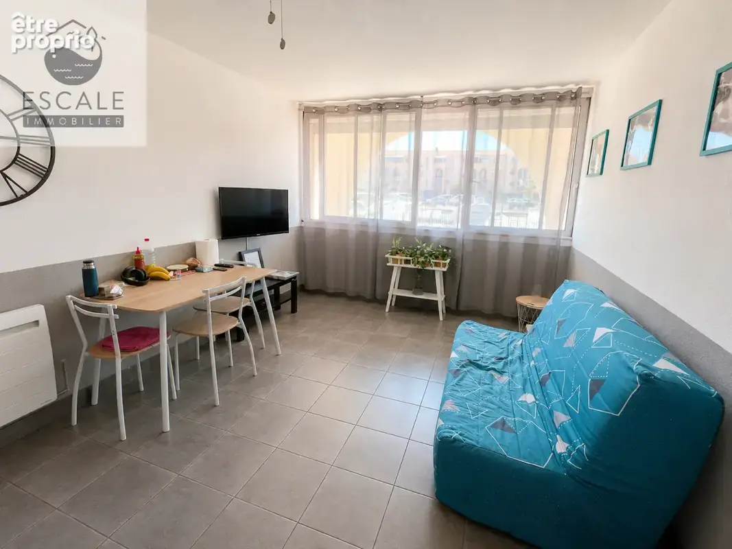 Vente studio cabine rdc + parking vue marina aux quilles a sete - photo 4