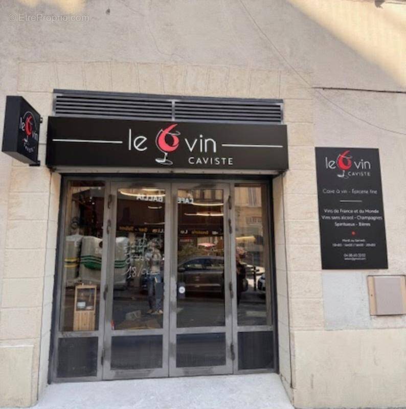 Commerce à MARSEILLE-6E