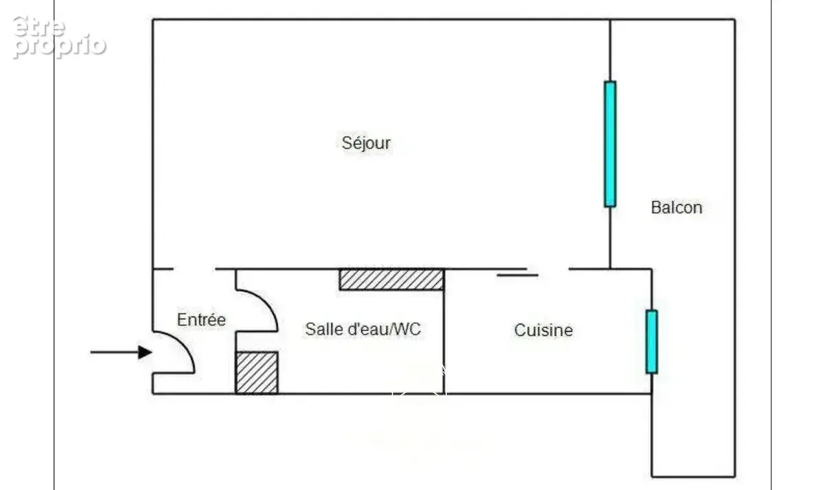 Nice Saint Roch - F1 28m² - Balcon - A rénover "Nella" - photo 10