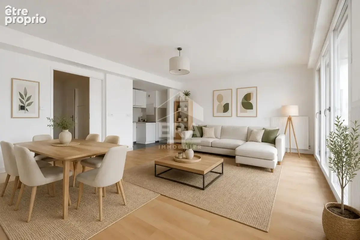 Appartement 56m² à boulogne-billancourt - photo 3