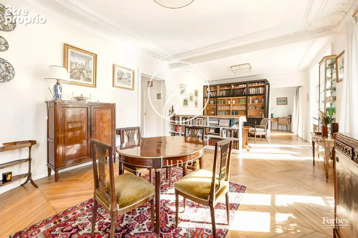 Paris 7e - GROS CAILLOU / BOSQUET - Appartement - 4 pièces - 106,21m² Carrez - 107,47m² au sol - 2 chambres - Vues sur monument - photo 7