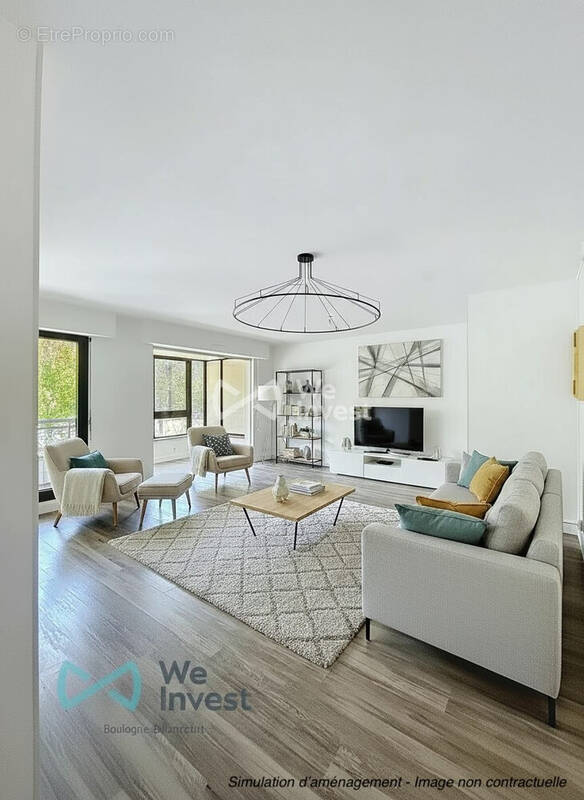 Appartement à BOULOGNE-BILLANCOURT