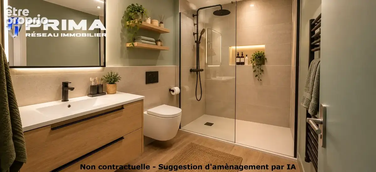 Jarrie (à 15 min de Grenoble)   Superbe maison de village avec jardin & garage - photo 21