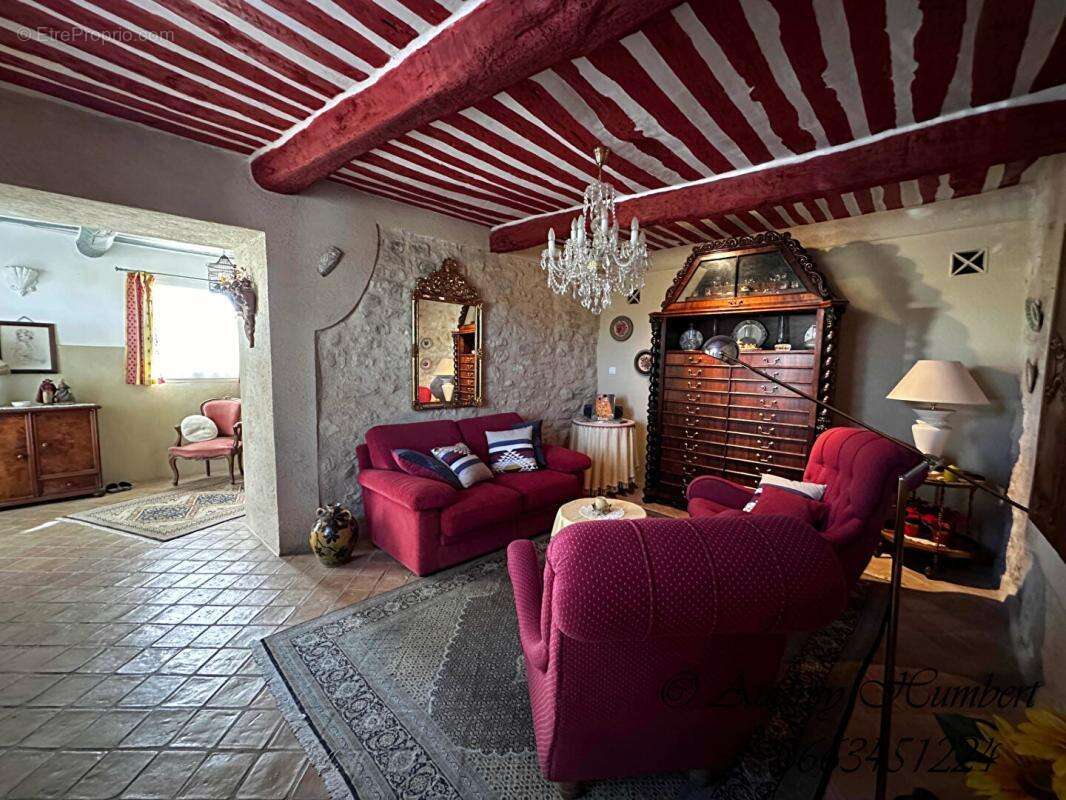 EXCLU, proche FORCALQUIER, Belle MAISON DE VILLAGE de 126 m²  avec terrasses, jardin et cour - photo 2