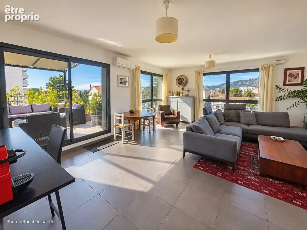 Exclusivité   dernier étage   4 pièces de 93 m2   terrasse 53 m2   garage et parking - photo 2
