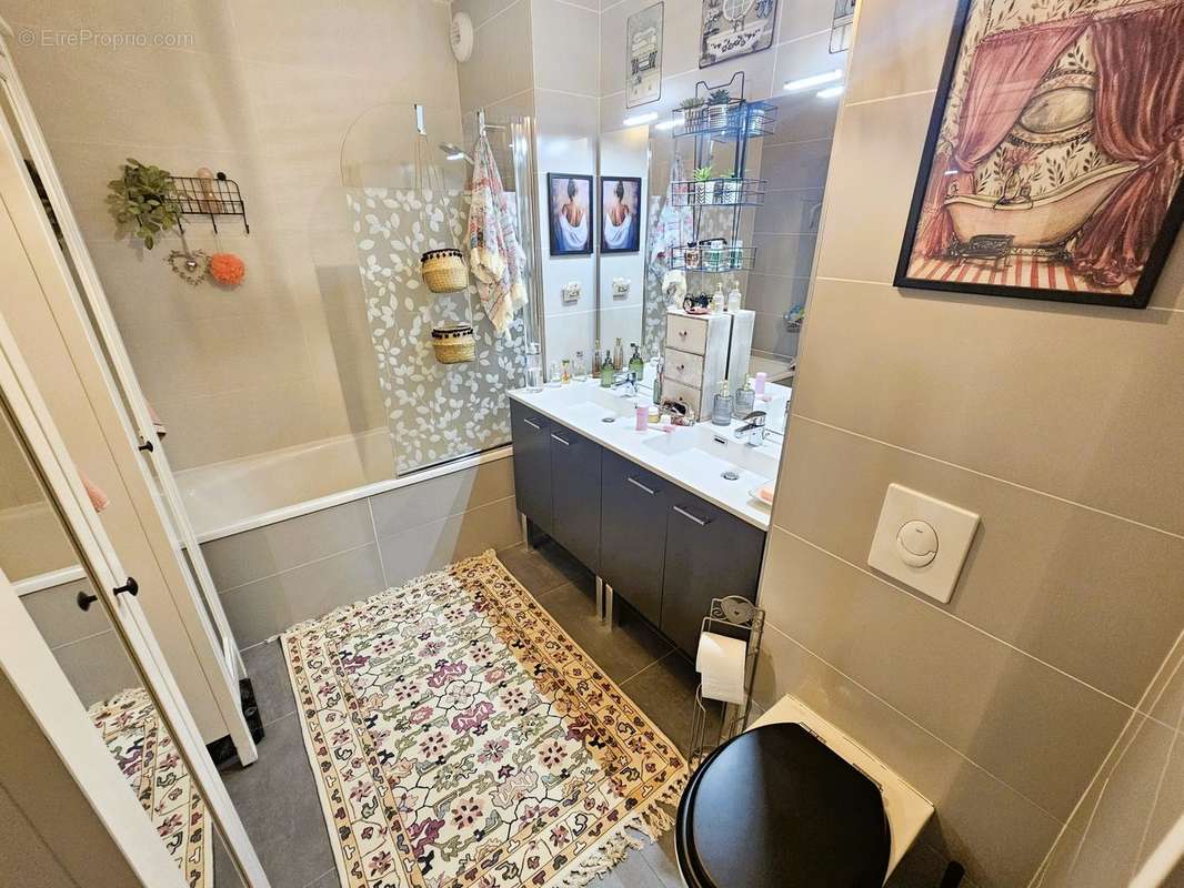 Salle de bain - Appartement à MONTPELLIER