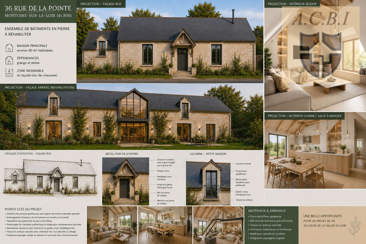 Maison à MONTOIRE-SUR-LE-LOIR