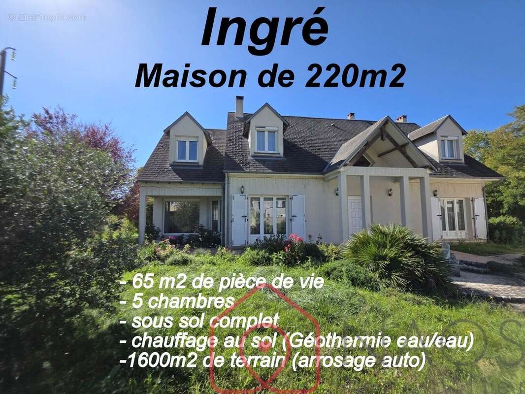 Ingré maison atypique d'architecte 203m2 sur 1600m2 - photo 2
