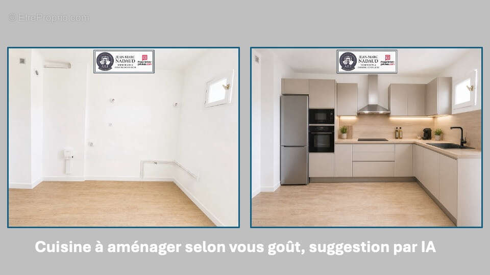 3 pièces entièrement rénové  clim+ garage + cave, tout à pied' - photo 6