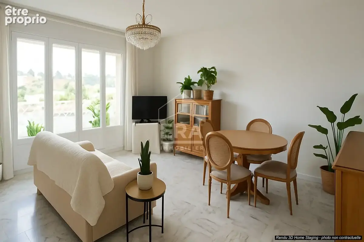 Appartement 55m² à vence - photo 3