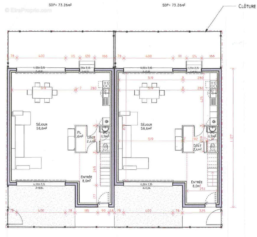 Terrain à NOISY-LE-SEC