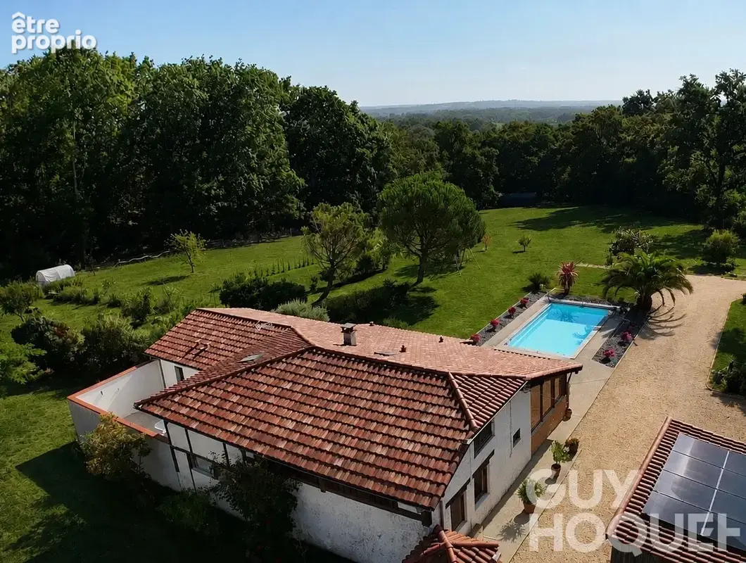 Ferme landaise de caractère à Tilh de 1,5 ha avec piscine et dépendance au calme - photo 2