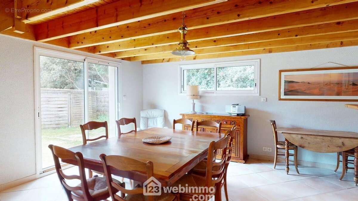 salle à manger - Maison à JARD-SUR-MER