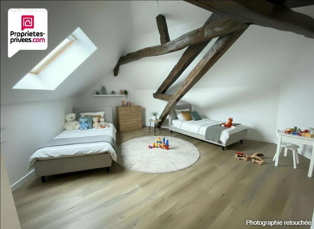 Appartement Nonancourt centre 3 pièce(s) 46.20 m2 2 chambres jardin 96000 FAI - photo 5