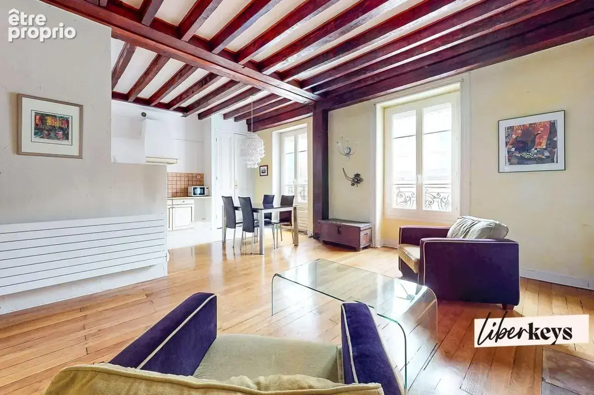 T3 Lyon 9ème Quai de Saône - Duplex en dernier étage - photo 2