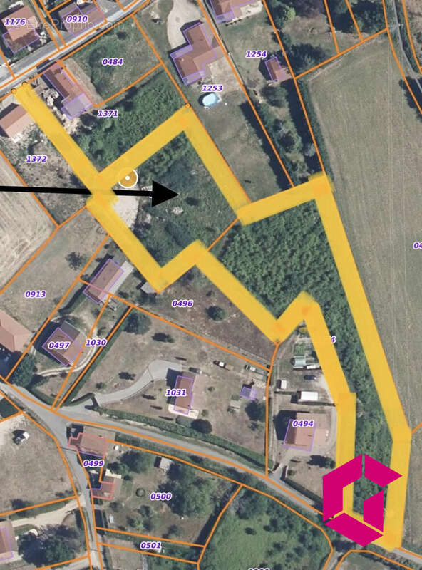 Terrain à PASLIERES