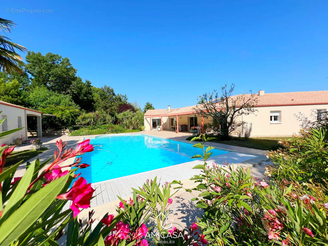 Fors - maison de plain-pied t5 avec piscine - terrain divisible - photo 3