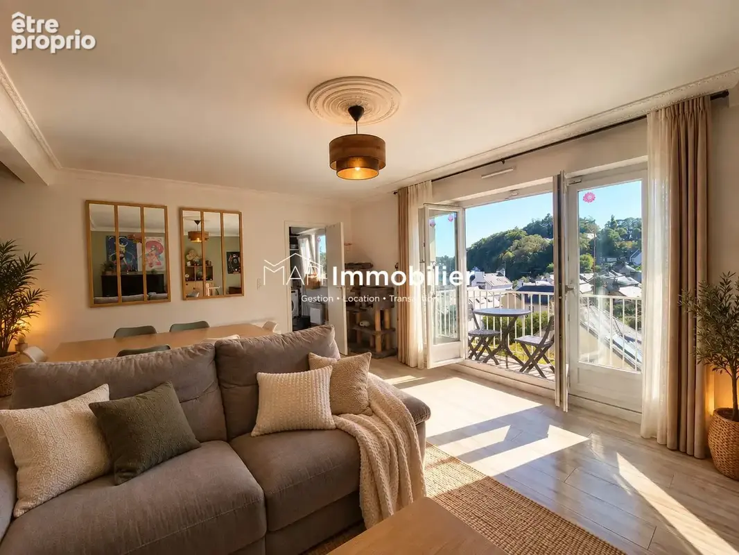 Appartement 4 pièces 76 m² à vendre à Hennebont (56700) - photo 2