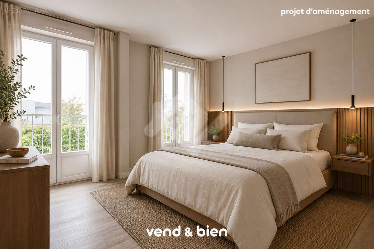 Appartement T6 de 96 m2, familiale ou profession libérale - photo 12