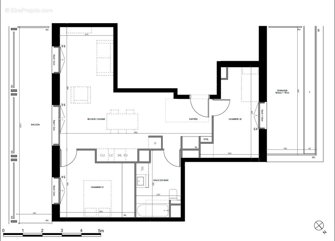 Appartement à TOULOUSE