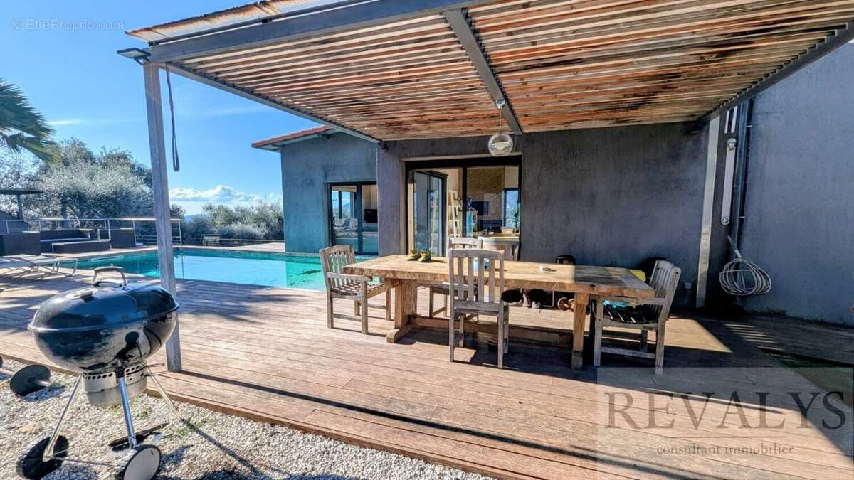 Alpes maritimes (06) nice - a vendre villa et piscine - photo 5