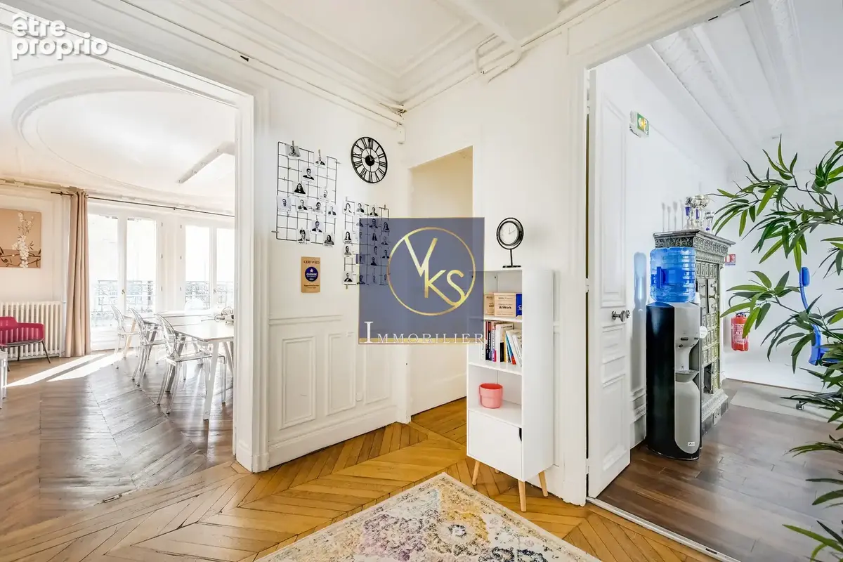 Paris ix - tres bel appartement familial - 197m2 -  cadet/ folies bergere - photo 12